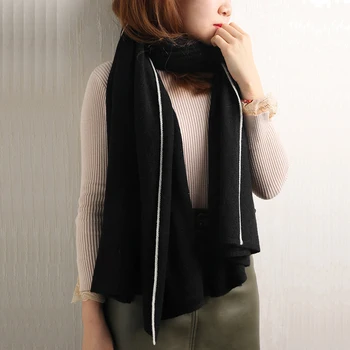 

Winter Fashion Warm Women Men Unisex Knitted Cashmere String Scarf Shawl
