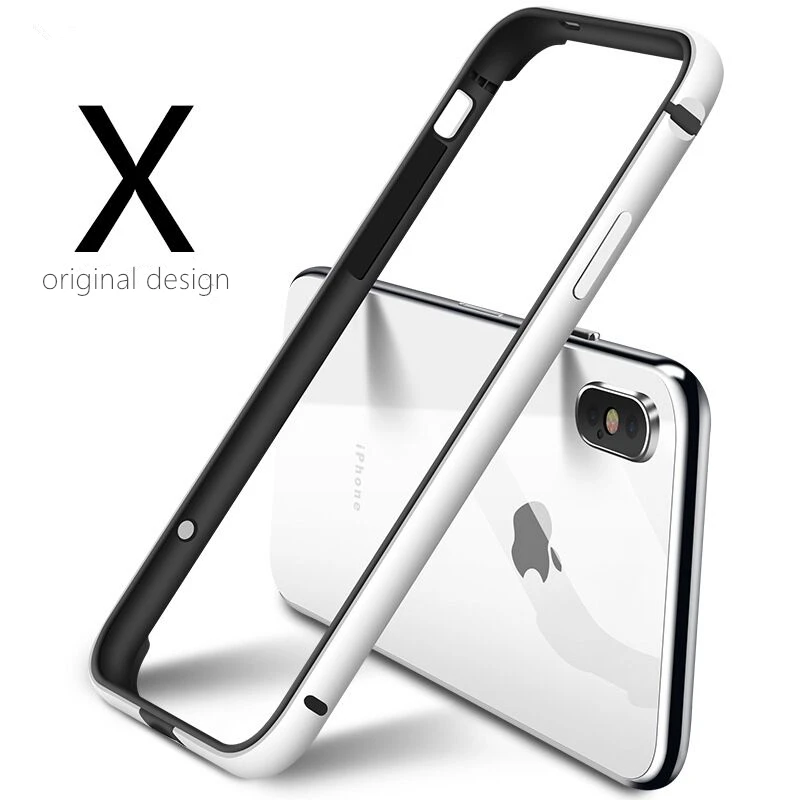 

Metal Bumper for iphonex/iX,Cover Protective metal and silica gel frame,anti-knock,aluminium alloy+silicone