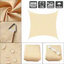 Треугольник Защита от солнца защита от солнца открытый навес сад патио шторы для бассейна парус тент Кемпинг палатка для пикника