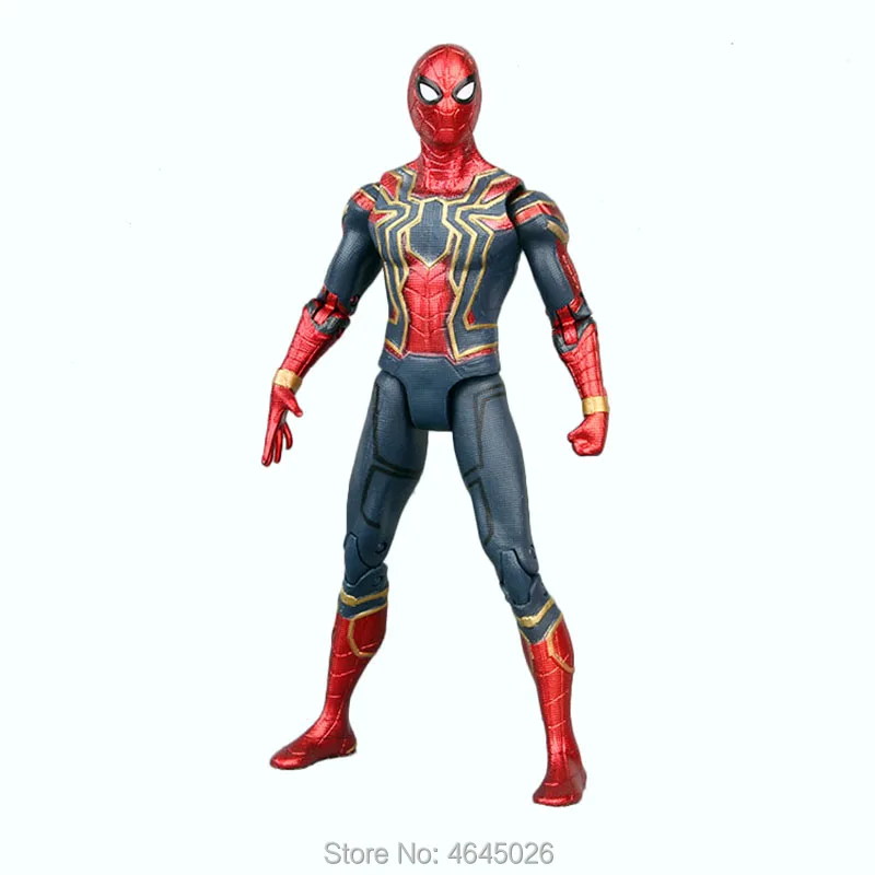 8 PC//insieme Avengers Infinity War THANOS THOR SPIDER-MAN IRON MAN PVC Figura Giocattolo