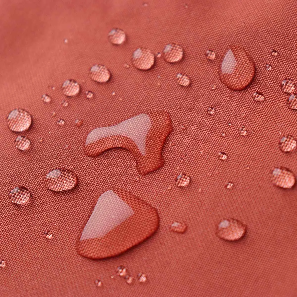 Goedkoop 2.5x2.5 3x3 4x4 2x3 2x4 Roest Rode Rechthoek Vierkante 300D 160GSM Polyester Oxford Stof Shade Sail Zon