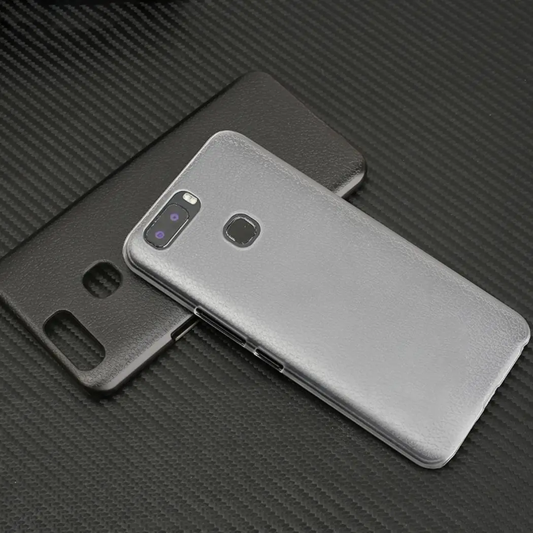 Scratch Resistance Phone Back Case PC Protection Transparent Gray Cover For Leagoo S8 PRO |