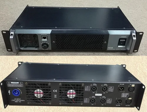 

4 Channel digital amplifier intergrated DSP processor 4x 1300W Sofware for DSP is offered
