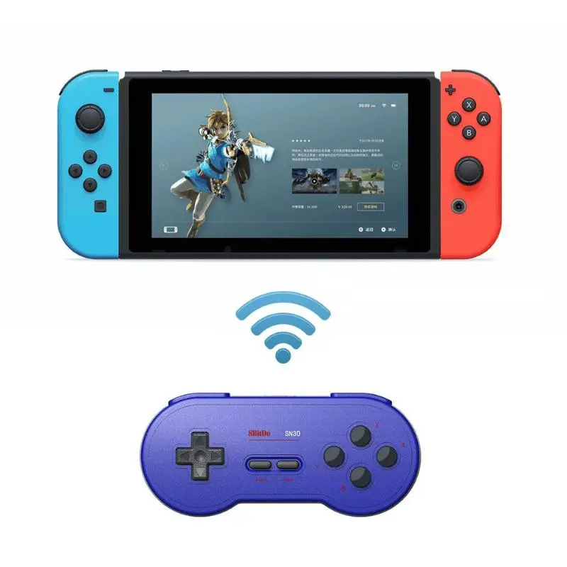 Беспроводной Bluetooth геймпад в стиле ретро джойстик для Nintendo Switch игровой триггер