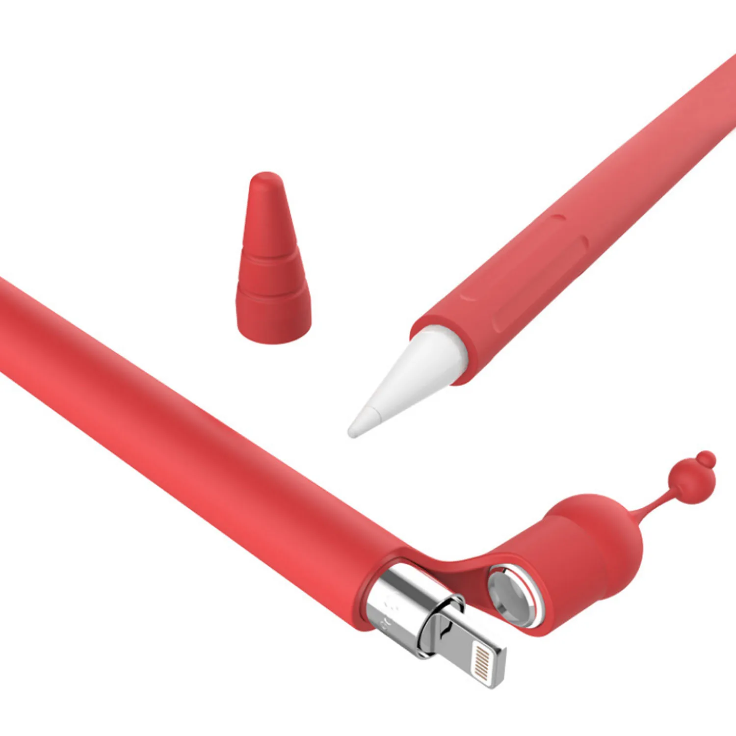 Силиконовый защитный чехол, чехол-держатель, чехол с защитой от потери, для Apple Pencil, iPad, ручка, 1nd, Ipencil, аксессуары, горячая распродажа