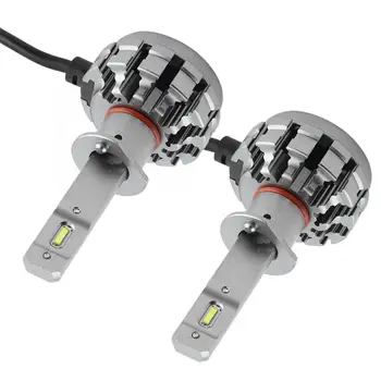 

light bulbs for cars 2Pcs Car LED Headlight Conversion Kit Flashing Light Headlamp Bulbs H1 automobiles auto accessorie