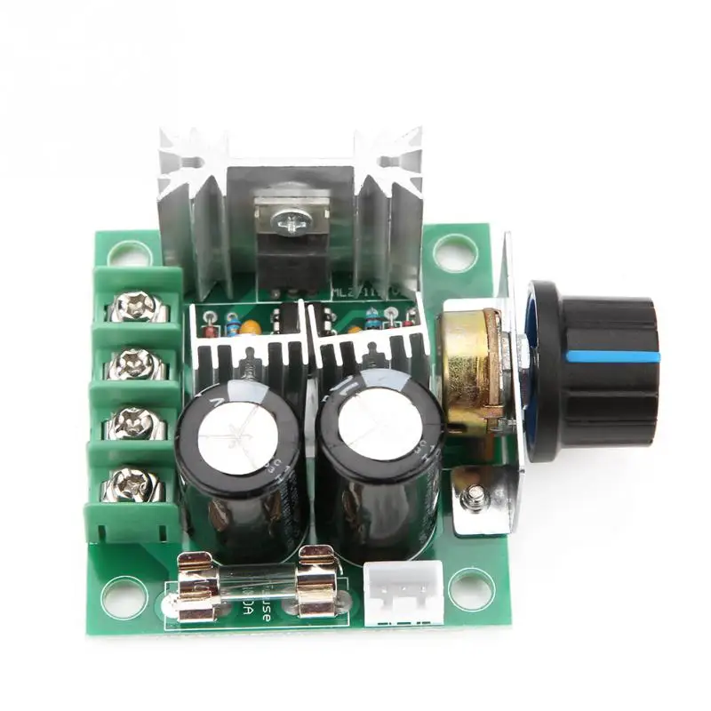 12V 40V 10A PWM DC Motor Governor Stepless Variable Speed Control Switch Module DC Motor Speed
