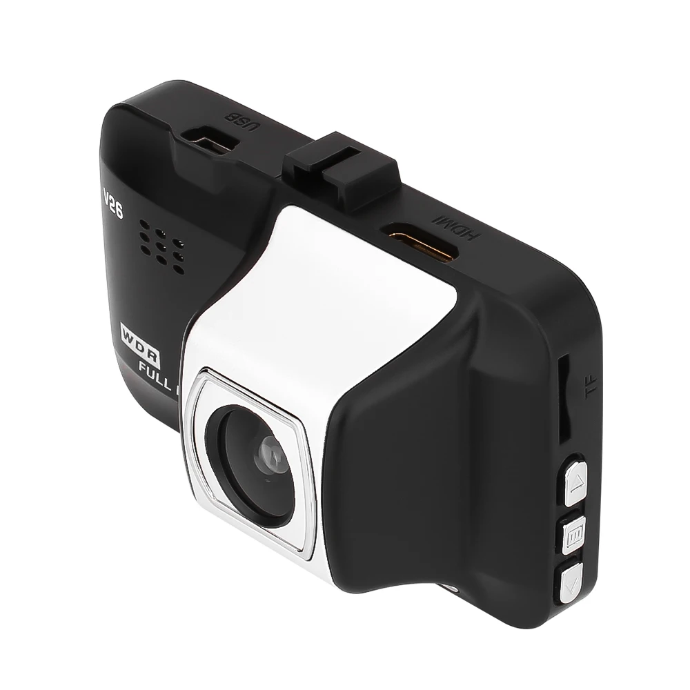 

1080P Portable Car DVR Camera 170 Degrees Angle T626 Full HD Digital Camera 3 Inch DVR Camera Driving Car Detector