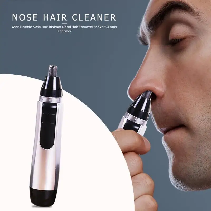 Для мужчин электробритва для удаления волос в носу триммер Для мужчин нос машинка для стрижки волос носа удаления волос бритва, триммер для бритья лица Бритва Уход за лицом инструмент
