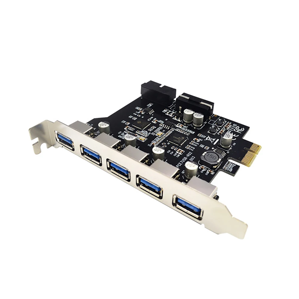 Плата расширения USB3.0 с 5 портами адаптер 19PIN фронтальная плата NEC третьего