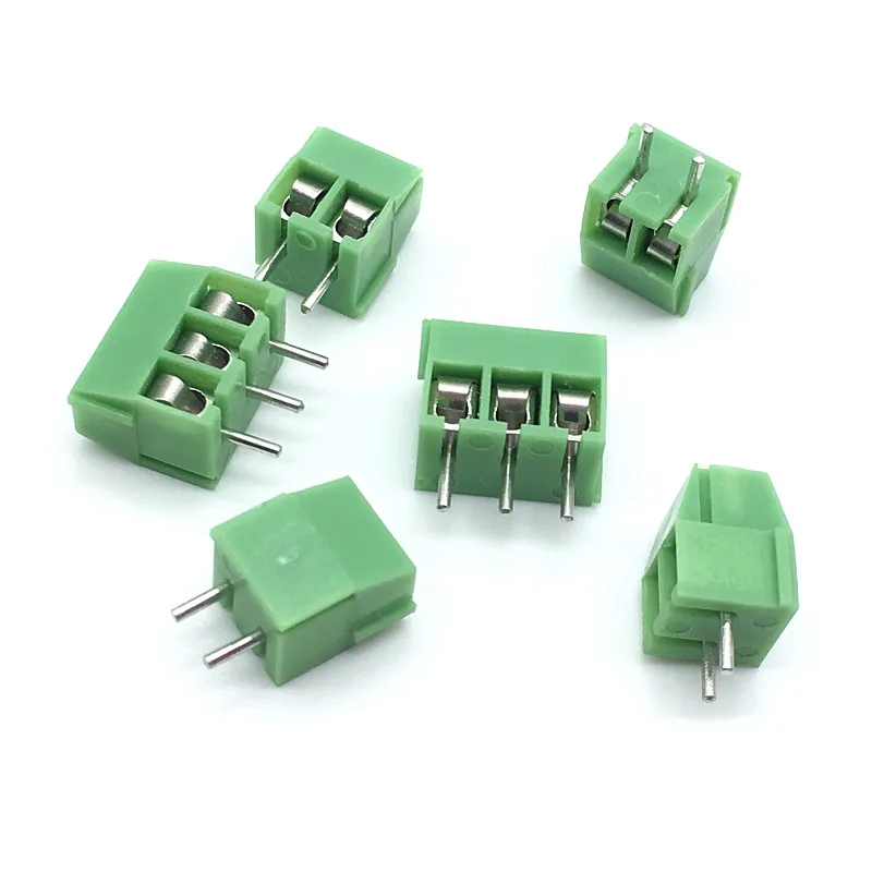 20 шт./лот клемма с прямым штифтом 3 5 мм 2Pin 300 В 10 А 24 18AWG|Терминалы| |
