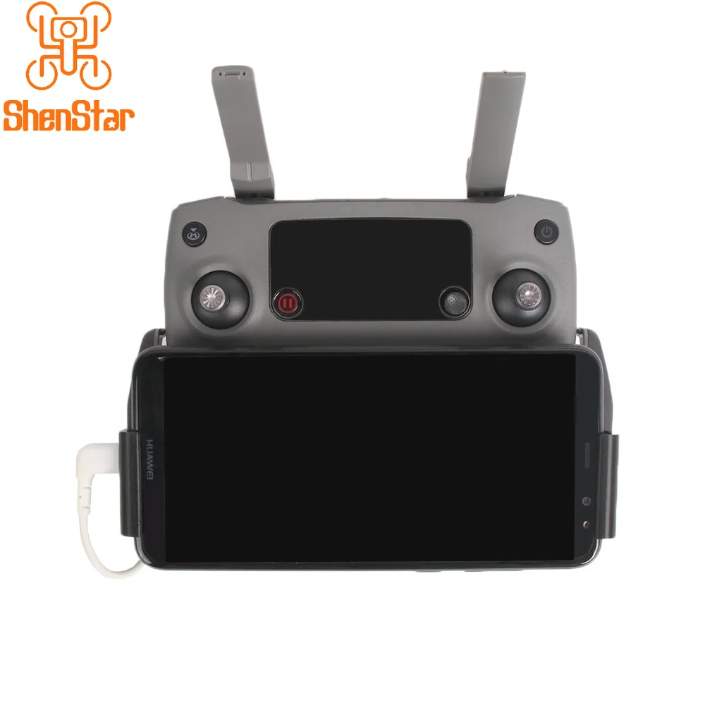 2Pcs 3D Printed Plastic Mobile Phone Holder Clip Remote Handle Extension Bracket Mount for DJI Mavic 1 2 Air Spark Drone Parts 2Pcs 3D Printed Plastic Mobile Phone Holder Clip Remote Handle Extension Bracket Mount for DJI Mavic 1 2 Air Spark Drone Parts