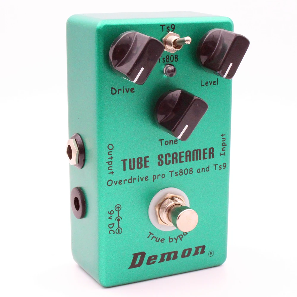 Tube Screamer Overdrive Guitar Effect Pedal TS9/TS808 Mode Switch Handmade Stompbox | Спорт и развлечения
