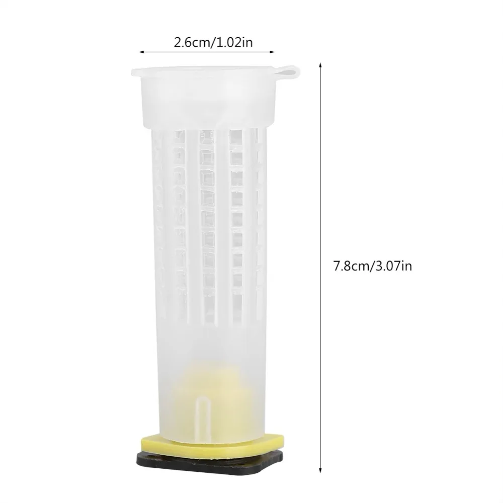 5/10/20/30 шт Пчеловодство Rearing Cup Kit Queen Bee волосы роликовые клетки приспособления