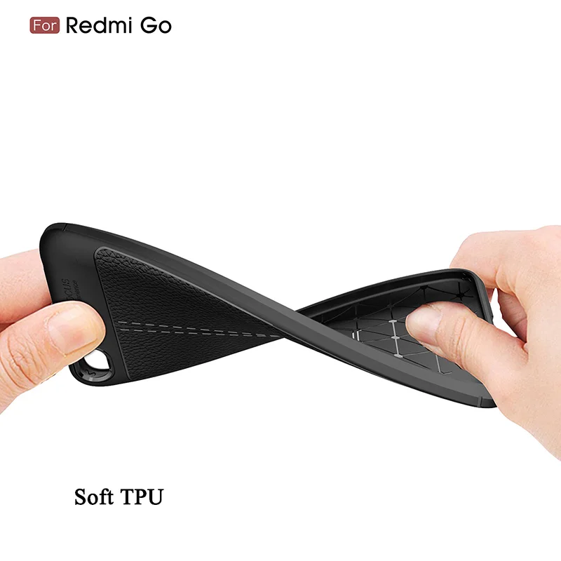 Чехол для Xiaomi Redmi Go цветной матовый зернистый Силиконовый ТПУ чехол накладка