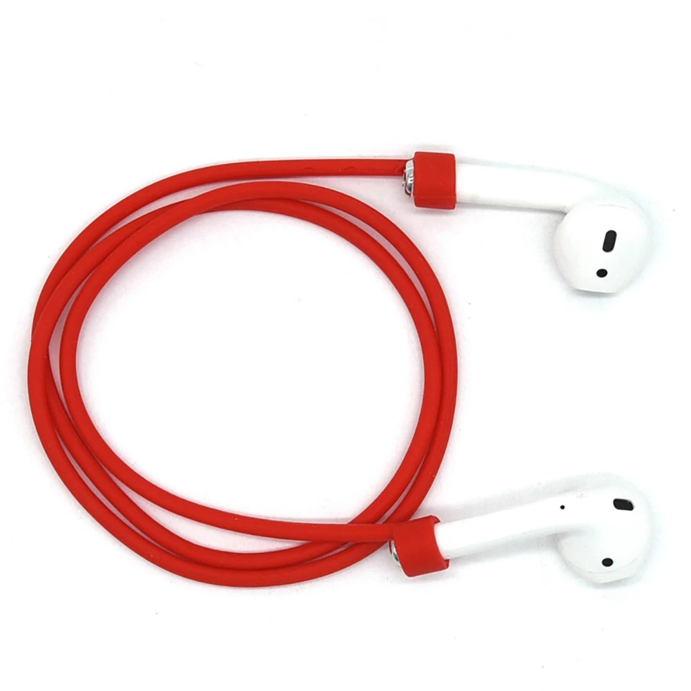 Silicone Neckband Anti-lose Cable Lanyard for Apple AirPods Bluetooth Earphones 2019HOT