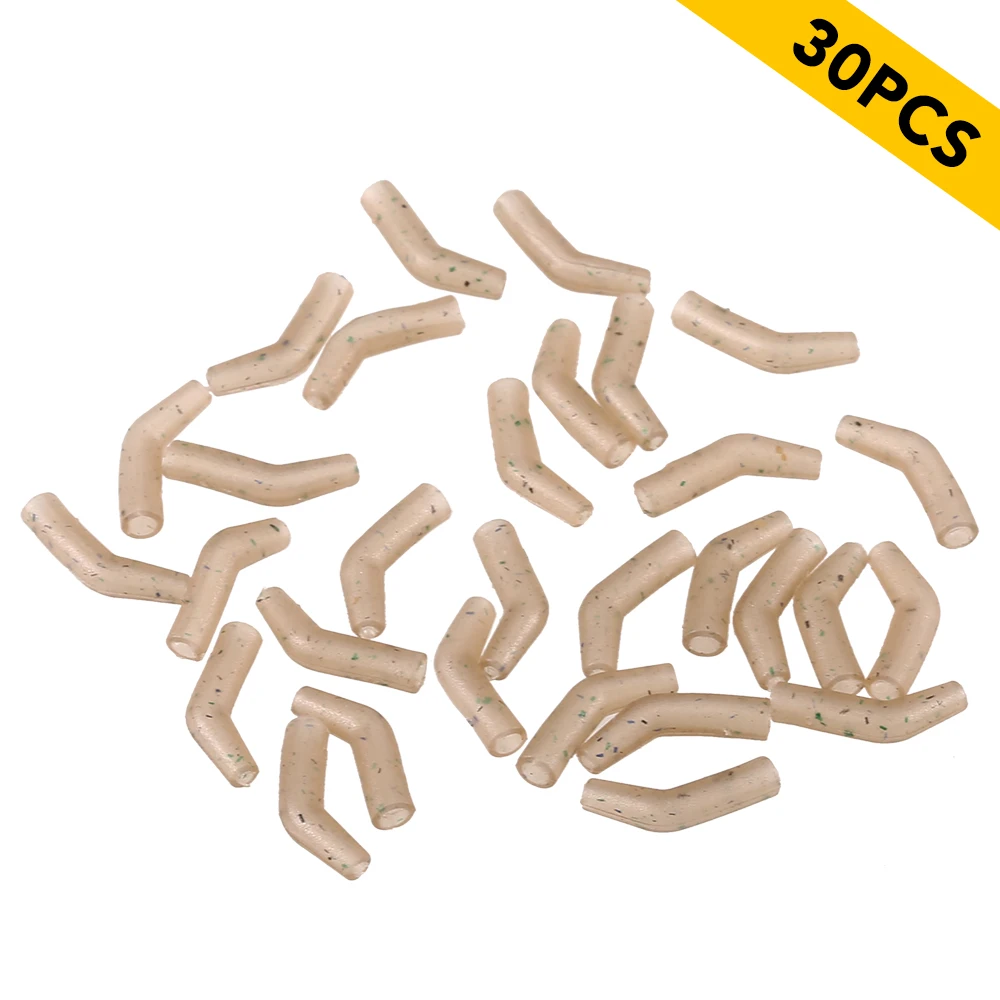 30 / 50 / 100 PCS Fishing Line Aligner Anti-tangle Fishhook Sleeves Bent Fishing Hook Aligner Carp Fishing Hair Rig Accessory 30 / 50 / 100 PCS Fishing Line Aligner Anti-tangle Fishhook Sleeves Bent Fishing Hook Aligner Carp Fishing Hair Rig Accessory