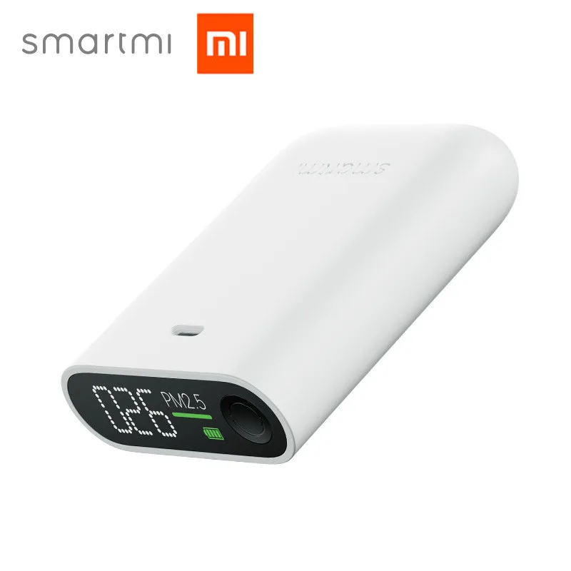 

Xiaomi Mijia Smartmi Pm2.5 Air Detector Portable Sensitive Mijia Air Quality Tester Led Screen Three-color Digital Indicator