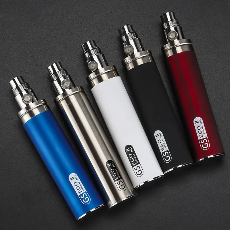 2 шт./лот GS EGO II 3200 мАч аккумулятор для электронных сигарет eGo CE4 Атомайзеры vs Ego 2200