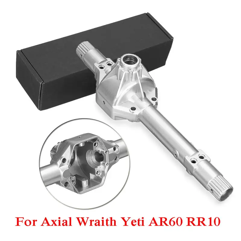 

Accessories Steel Alloy Axle Housing For Axial Wraith for Yeti AR60 RR10 RC 1:10Car Extra Grip and Durability Provide Extra Grip