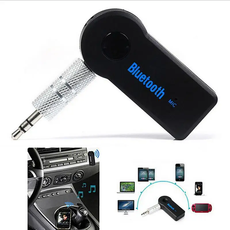 

Adeeing Wireless Bluetooth Adapter 3.5mm Aux Audio Music Receiver Stereo Car Mic AUX 3.5mm Bluetooth 4.1 Receiver r30