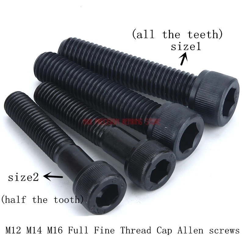 M12M14 Socket Set Screws Allen Hex Drive Cup Point Grub 12.9 Grade High Tensile 