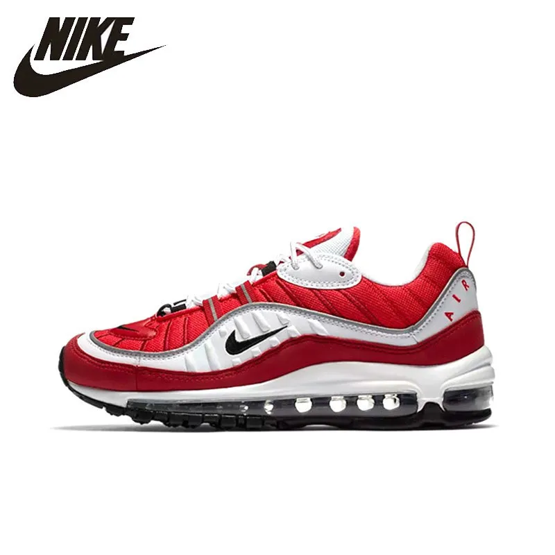 

NIKE Air Max 98 New Arrival Original Men Running Shoes Outdoor Breathable Anti-slip Sports Comfortable Sneakers #AH6799-101