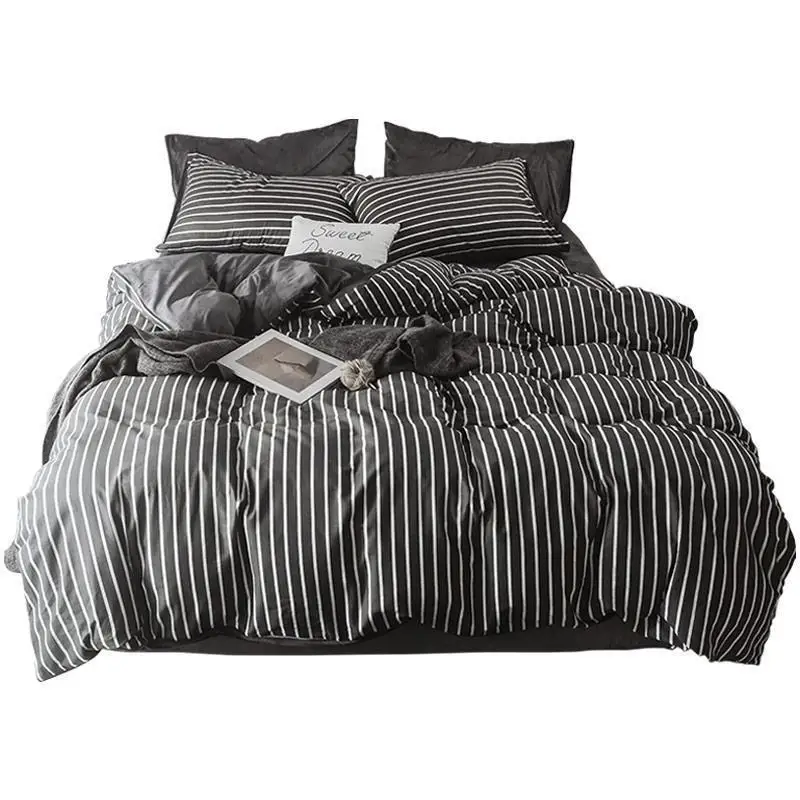 

Dekbedovertrek Lits-jumeaux Duvet Cover Queen King Size Roupa Ropa De Cama Bed Cotton Bedding Sheet And Quilt Bedsheet Set