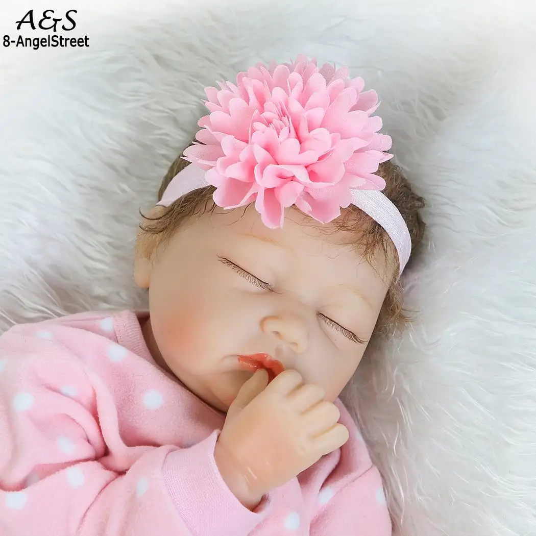 Детские мягкие силиконовые реалистичные с одеждой Reborn Baby розовые куклы