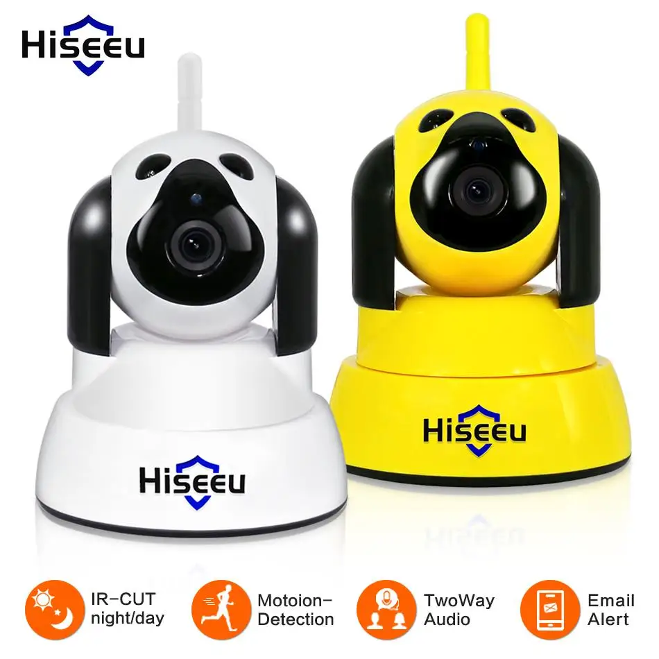 Камера видеонаблюдения hiseeu беспроводная умная камера безопасности для домашних