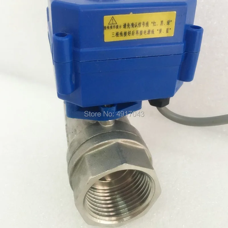 Бесплатная доставка DN15 1/2 &quotиз нержавеющей стали двухсторонний Электрический