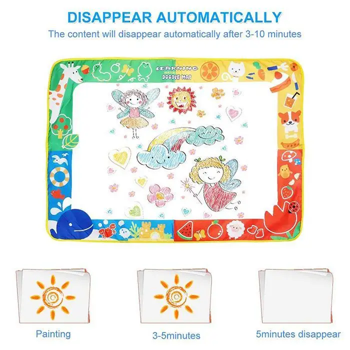 Magic Water Drawing Book Coloring Book Doodle & Magic Pen Painting Drawing Board For Kids Toys Birthday Gift Magic Water Drawing Book Coloring Book Doodle & Magic Pen Painting Drawing Board For Kids Toys Birthday Gift
