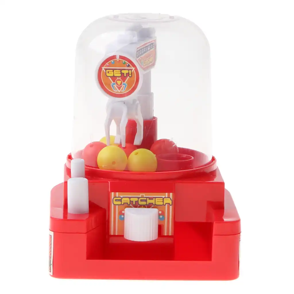 Creative Mini Candy Grabber Machine Toy Claw Crane Ball Catcher Game
