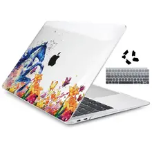 Цветной жесткий пластиковый чехол с изображением лошади для ноутбука Macbook Air 11 12 13 Pro 13,3 15,4 дюймов A1932 A1466 A1706 A1707 retina
