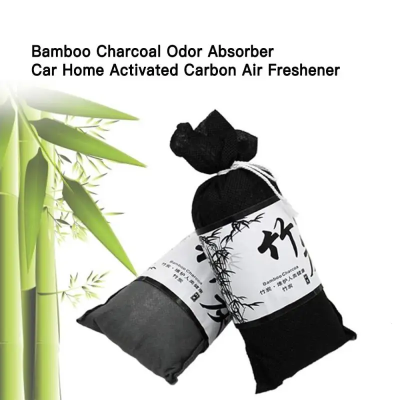1pc Car Bamboo Charcoal Package Activated Carbon Dehumidification Odor