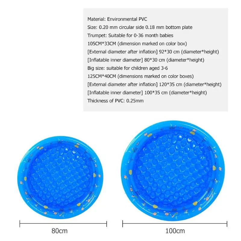 Надувной бассейн детский бассейн Piscina портативный открытый детский бассейн Ванна детский бассейн аксессуары