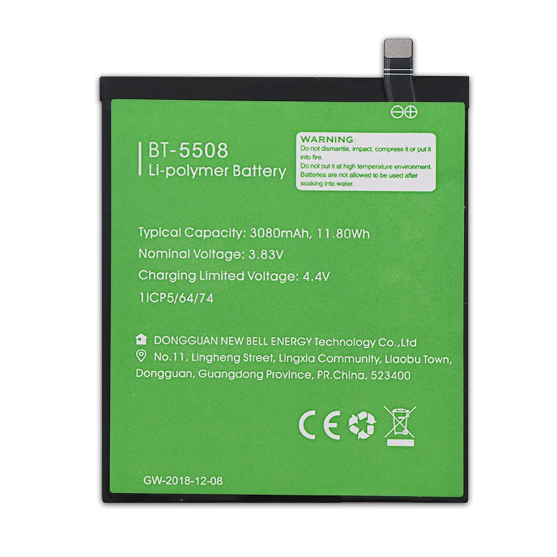 Для LEAGOO T8S 3080mAh аккумулятор большой емкости мобильный телефон запасная батарея BT