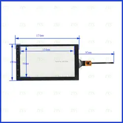 ZhiYuSun Совместимость PG71760B01-FPC 7-дюймовый емкостный экран для автонавигаторов GPS 175 мм * 100 мм Touchsensor стекло