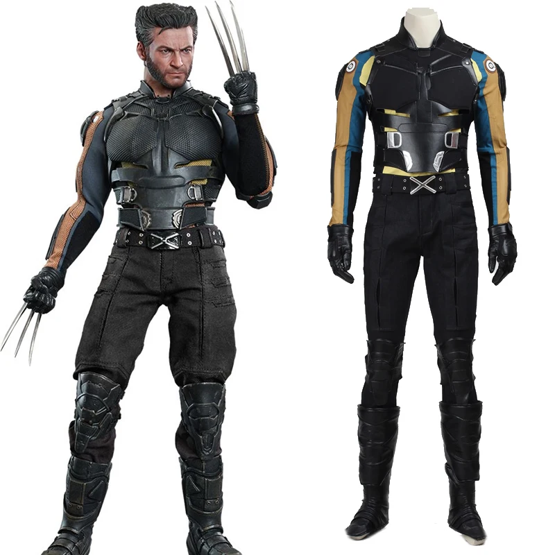 

New X-Men Days of Future Past Logan Wolverine Cosplay Costume