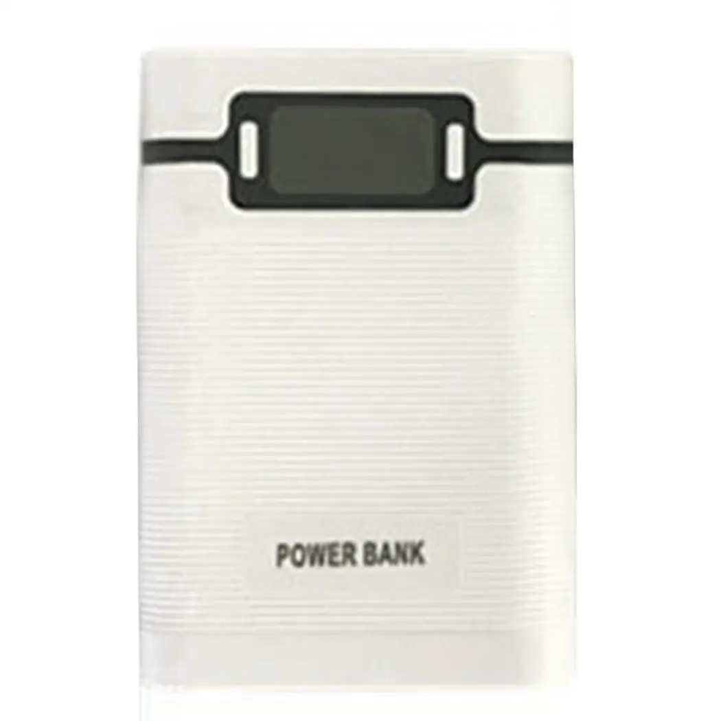 power bank case 4 x 18650 (battery not included) charger box portable power display portable external power bank case power bank case 4 x 18650 (battery not included) charger box portable power display portable external power bank case