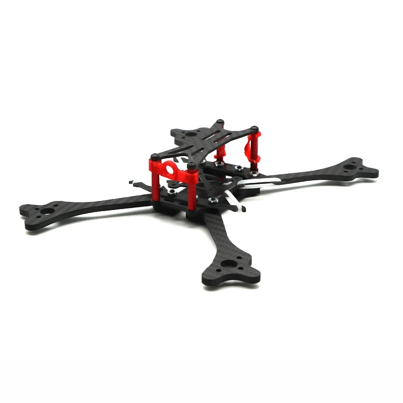 HSKRC LX215 215mm Wheelbase 4mm Arm Carbon Fiber Frame Kit 97g For RC Drone Spare Parts Accessories | Игрушки и хобби