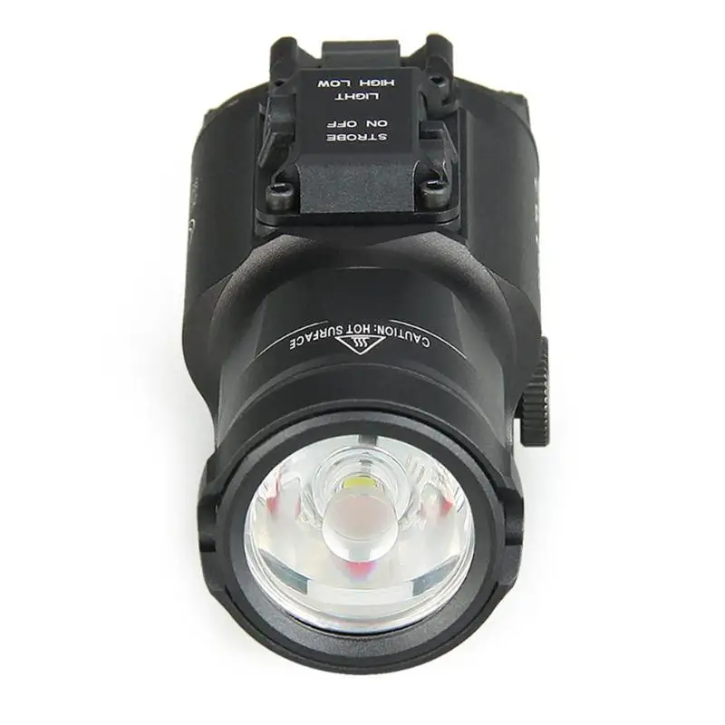 

Mini Light QD 15-0126 Quick Detach Handgun Flashlight LED Torch Hunting Accessories Texture picks for optimum non-slip grip