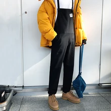 Мужские шаровары Карго повседневные штаны джоггеры черный/темно-синий цвет комбинезон комбинезоны облегающие модные трендовые Брендовые брюки размер s-xl