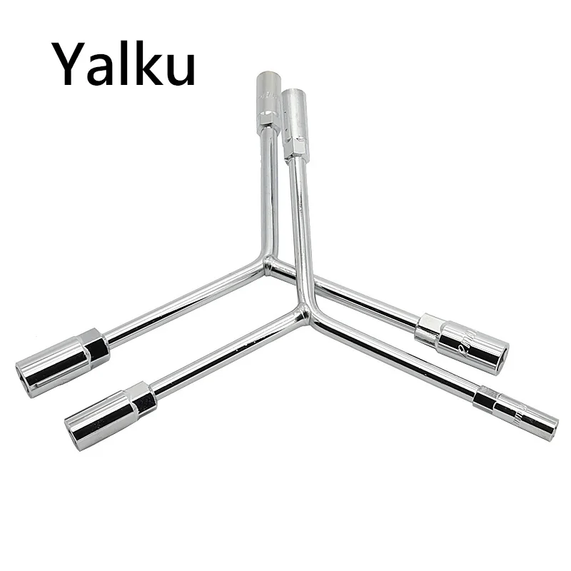 

Socket Tool Socket Wrench 8-19mm Hand Tool Repairing Tool Set Common Sockets Wrench Spanner CR-V Multifunctional Y-type Spanner
