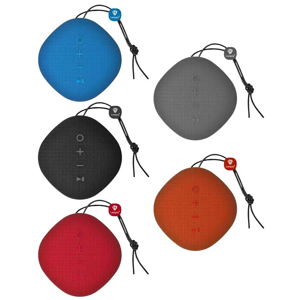 

For Lenyes Bluetooth Speaker S801 Creative Portable Speaker Mini Outdoor Wireless Palm Acoustics Water Resistant Camping