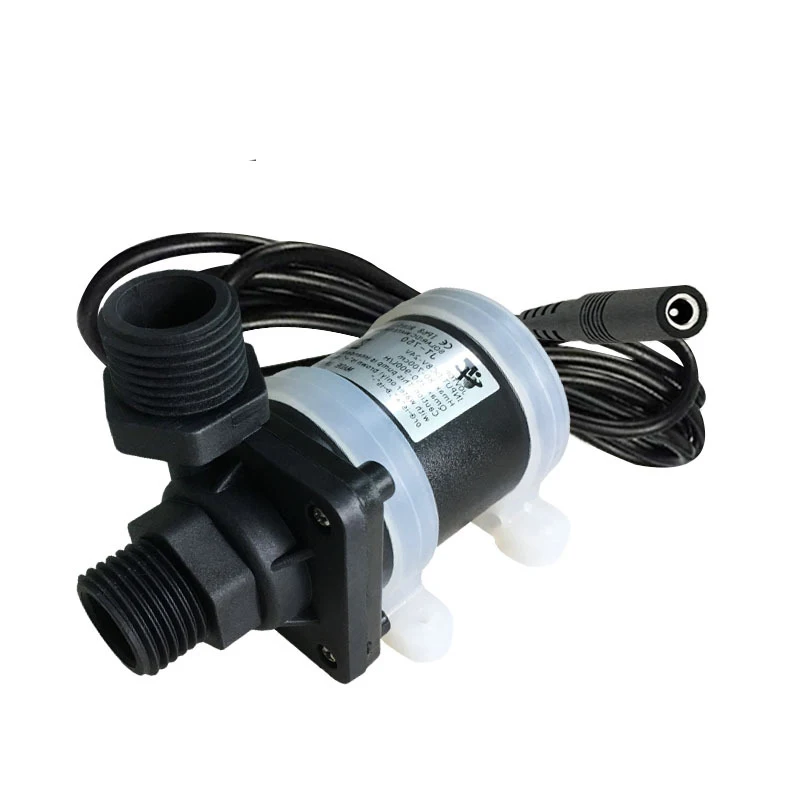 

JT-750B4 24V/12V Hot Water Pump for Circulating Brushless Mini Submersible Water Pump Solar Energy Booster Pump Durable