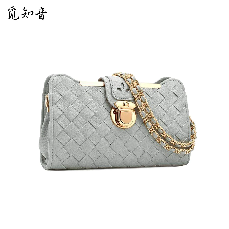 

Fahsion Women New Knitting Bags Ins Popular Female Autumn Chains Shoulder Bag Exquisite Weave Lady Mini Braid Crossbody Ss3415