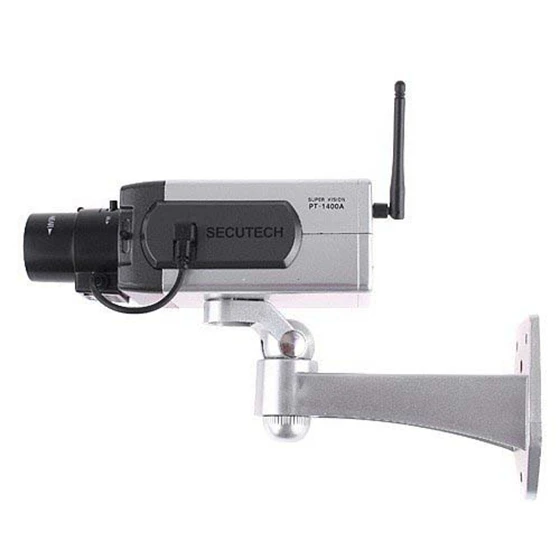 

Wireless Dummy IP Camera Home Security Fake Camera With Flashing LED And Motion Sensor