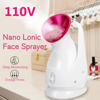 

110/220V Professional Ozone Facial Steamer Ionic Spray Hot Mist Moisturizing Spa Beauty Salon Face Humidifier Skin Care Tools