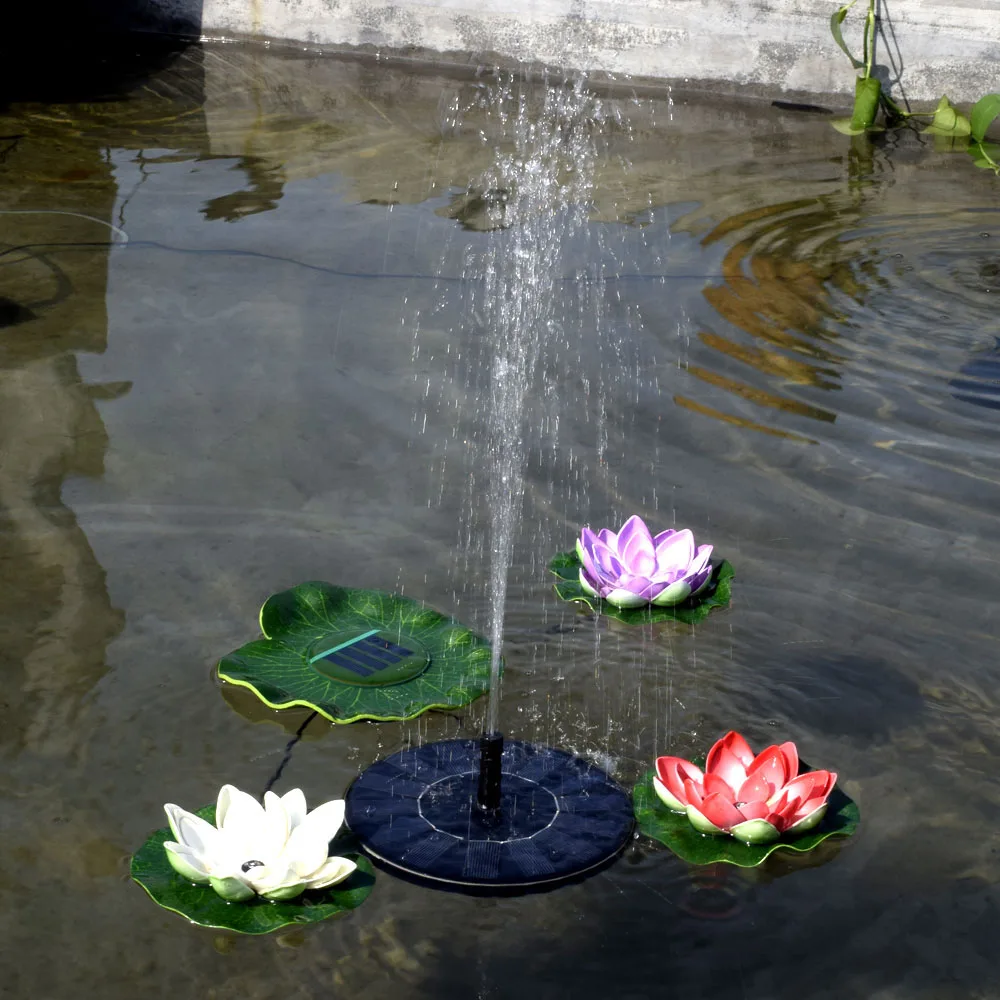 

Solar-power Fountain Brushless Pump Plants Watering Kit with Monocrystalline Solar Panel for Garden Pond Pool Water Cycle